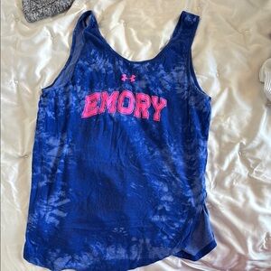 Under Armour Women's Blue Tie-Dye Tank Top - Emory